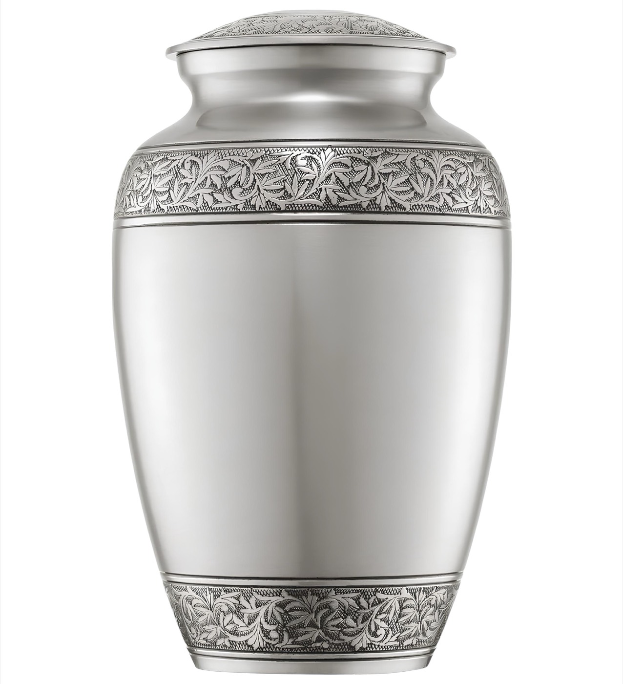 Artisans hand-finishing a cremation urn