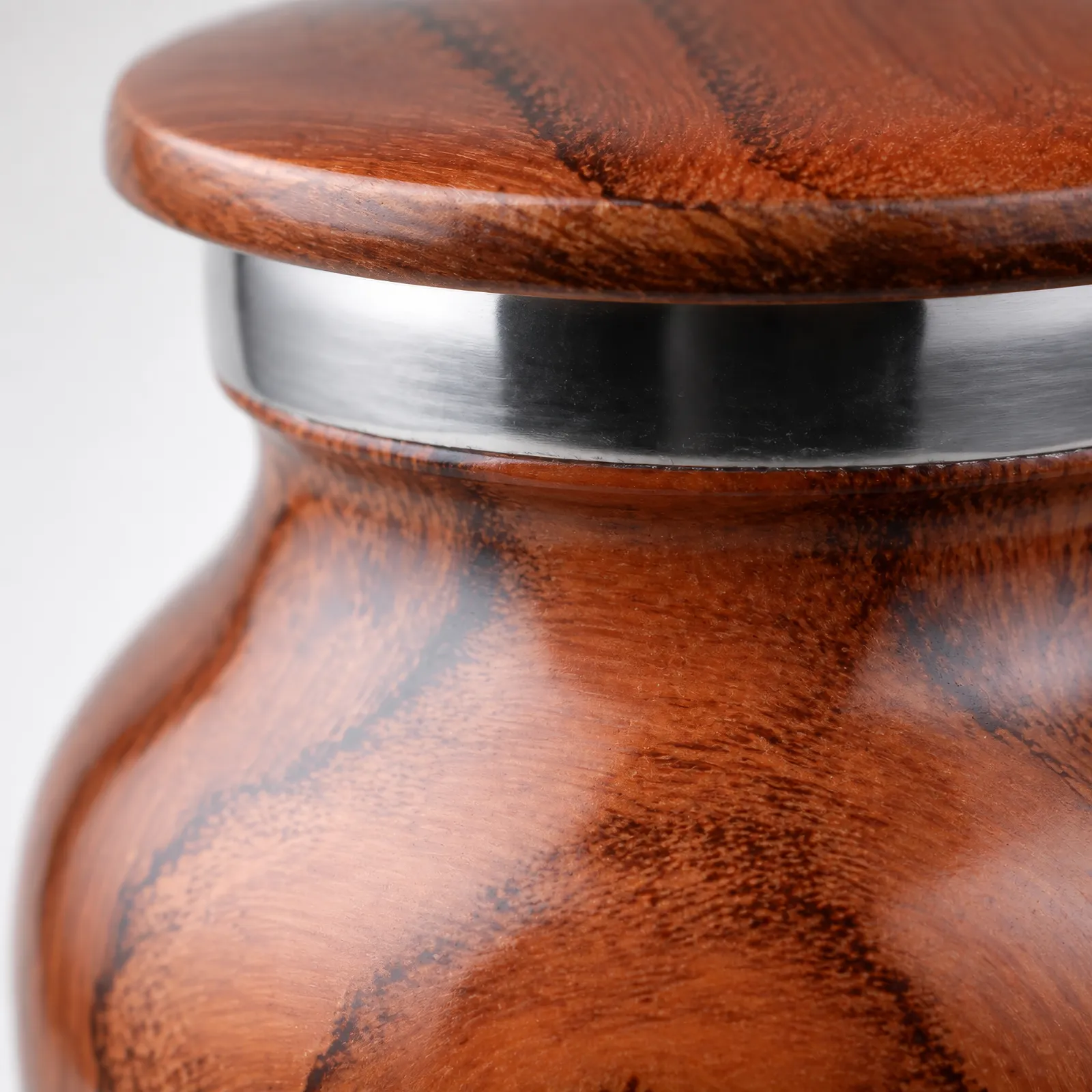 Wood-Grain Keepsake Cremation Urn wholesale cremation urn — photo 6
