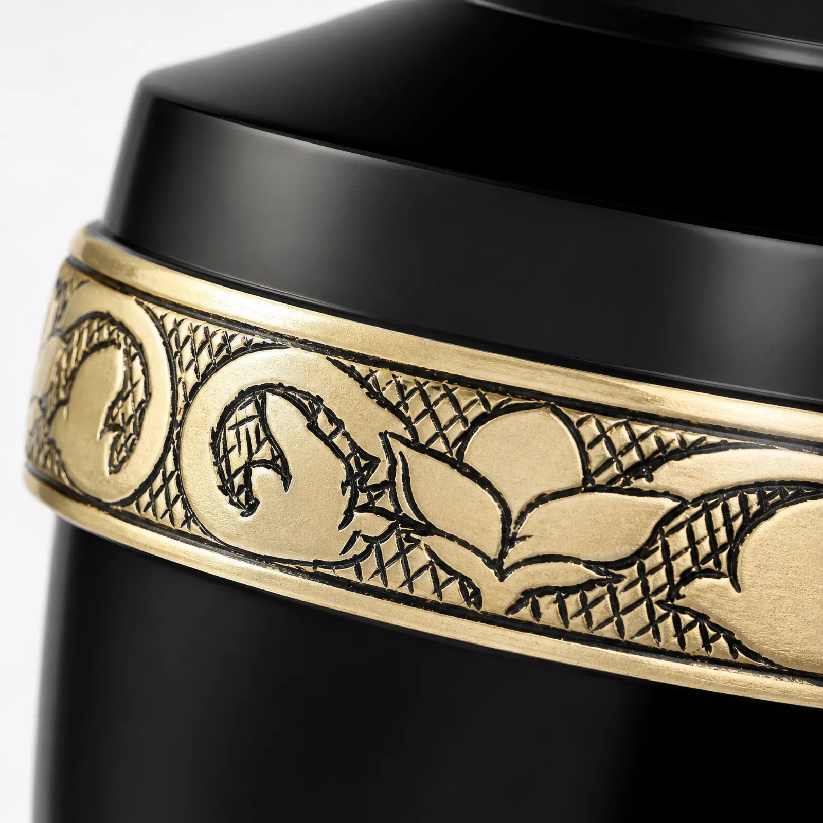 Black Grecian Alloy Cremation Urn wholesale cremation urn — photo 5