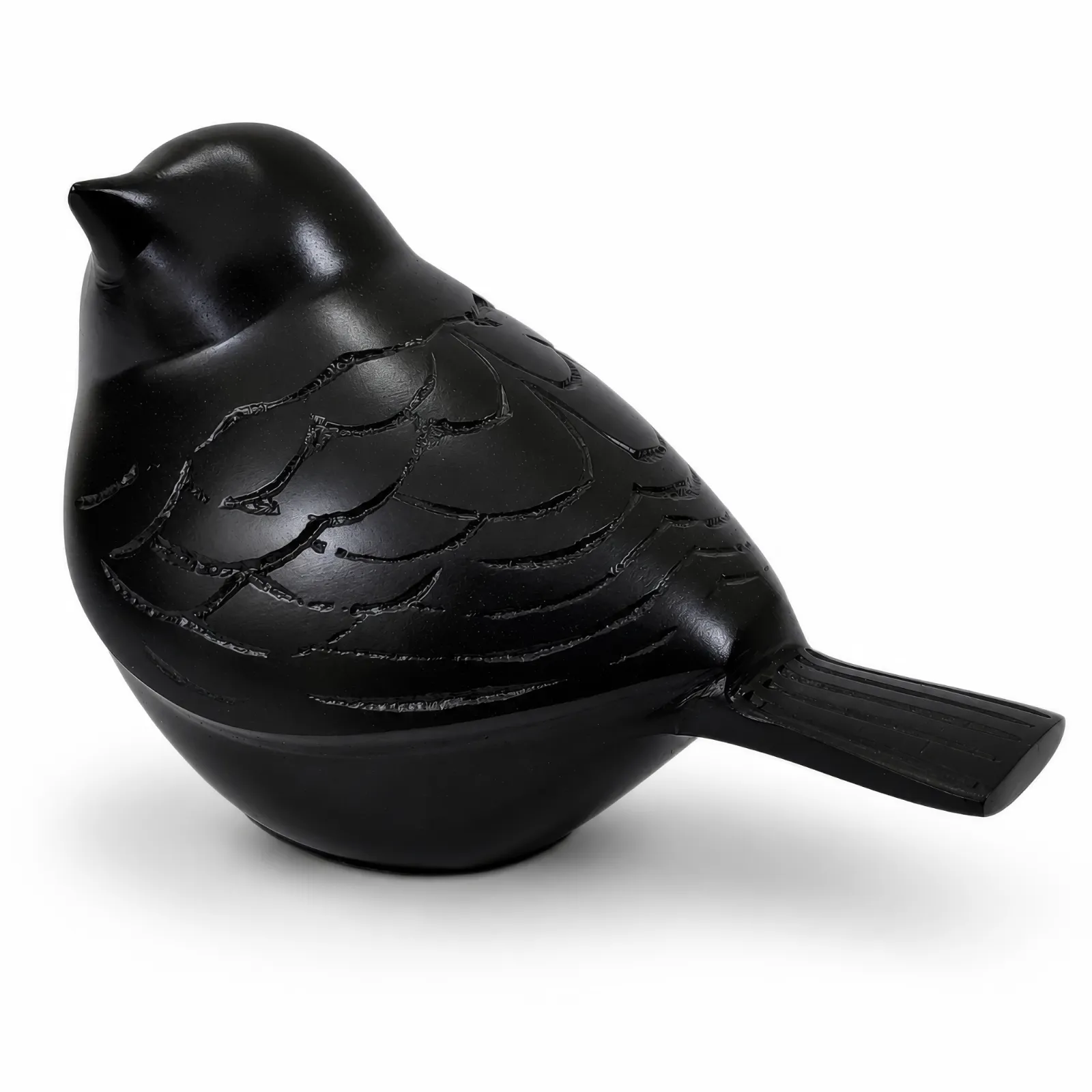 Black Bird Keepsake Cremation Urn