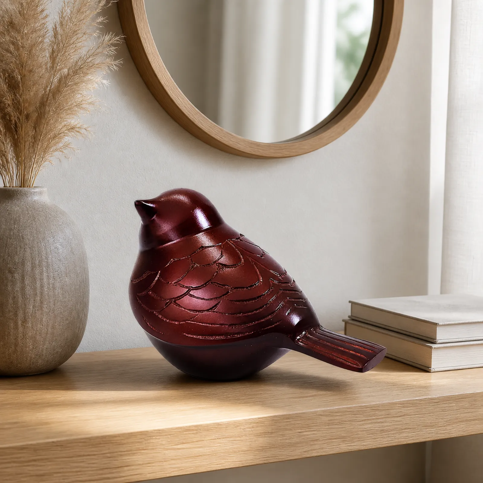 Crimson Bird Keepsake Cremation Urn wholesale cremation urn — photo 3